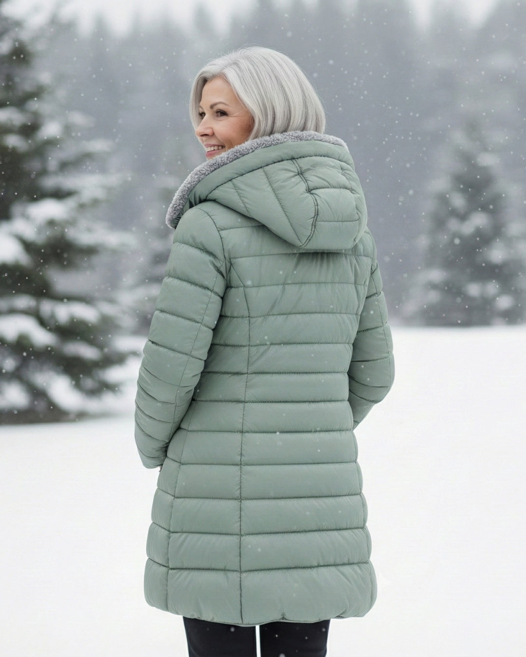 Harriet | Fleece Lined Puffer Coat