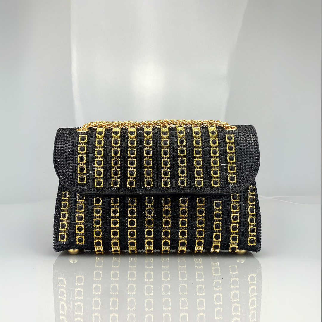 KLAUDIA | CHIC CHAIN DIAMOND SHOULDER BAG