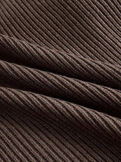 Nina | Ruffled Knit Dress