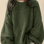 EVERLIGHT | SPLIT DETAIL CASUAL SWEATER