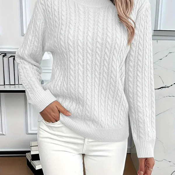 BERNILA | WINTER CABLE KNIT JUMPER