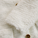 ANTIGONE | IVORY TWEED MIDI DRESS