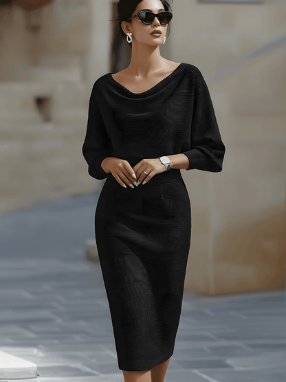 ELOWEN AINSLEY | LUXURIOUS MIDI DRESS