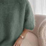 EMBER | SOLID COLOR CREW NECK SWEATER