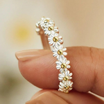 Florentina – Anello floreale in argento