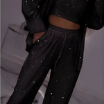 FIORALBA | SEQUIN LOUNGE SET – THREE PIECE