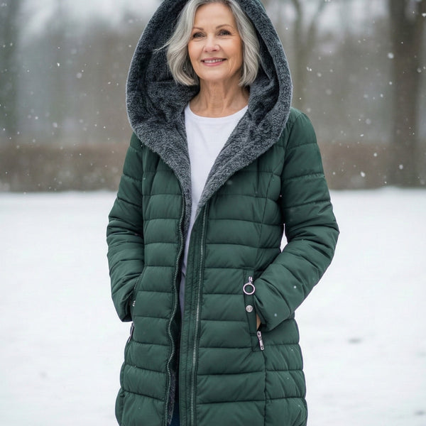 Harriet | Fleece Lined Puffer Coat