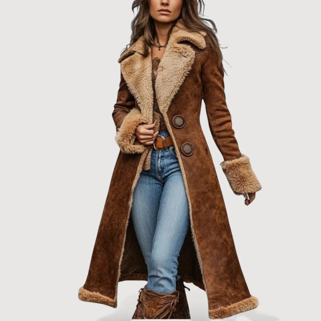 ARIELLE | SHEARLING COAT