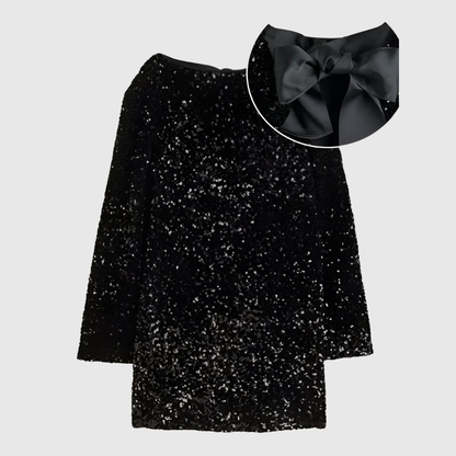 MARIBELLE | ELEGANT BOW-TIE DRESS