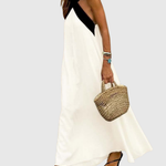 ORELLA | CROSS-NECK DRESS