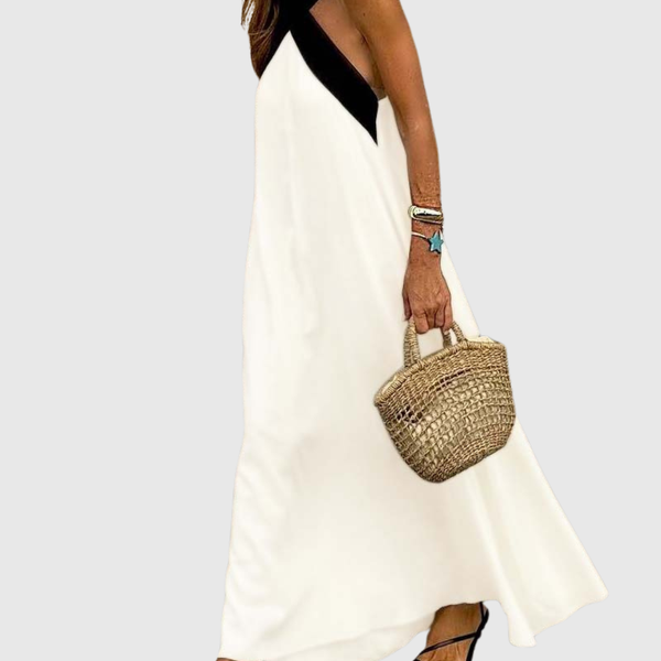 ORELLA | CROSS-NECK DRESS