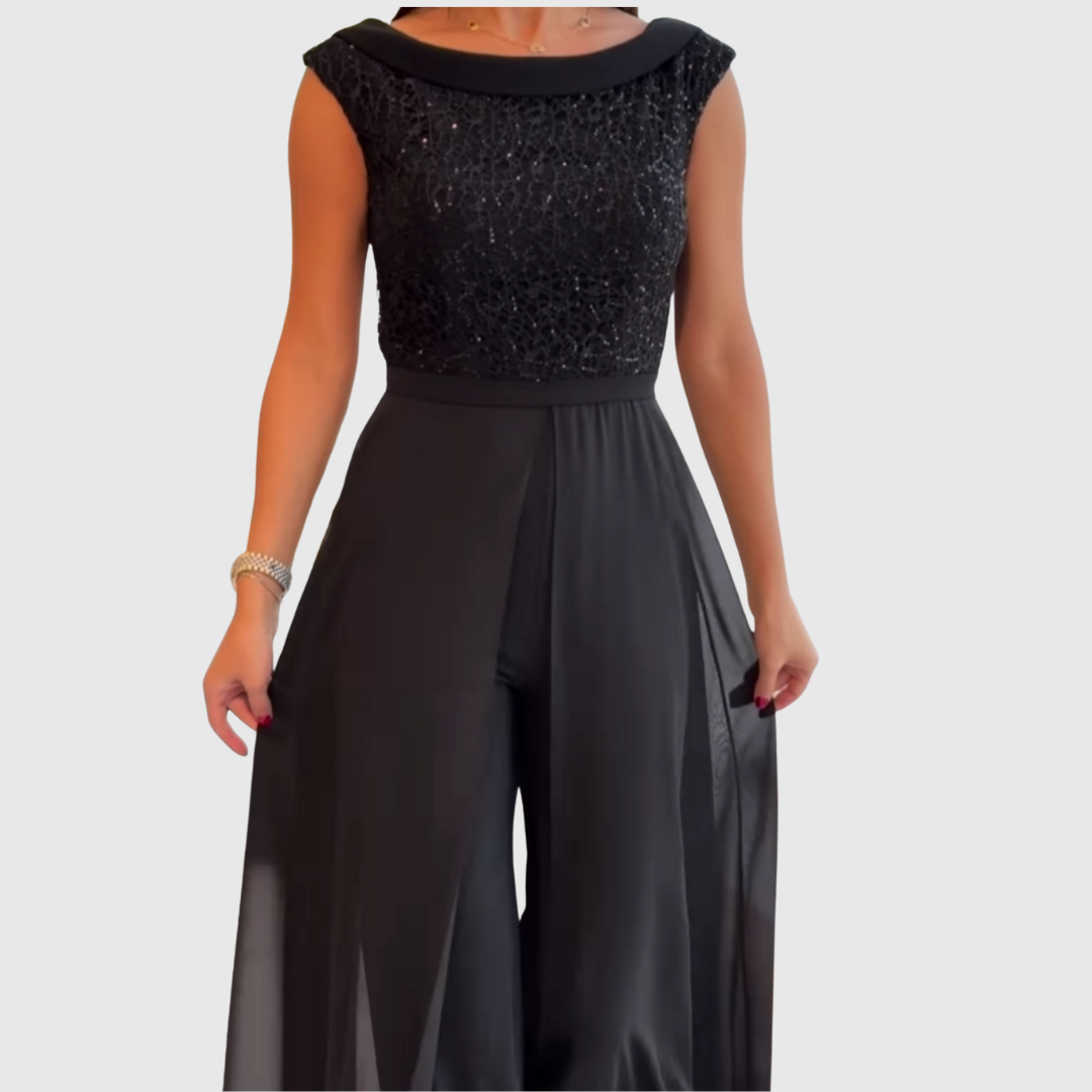 LILIANE | SLEEVELESS PARTY JUMPSUIT