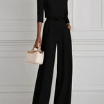 RARIANNE™ | TAILORED PLEATED TROUSERS & TOP SET