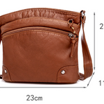 CELINE | LEATHER SHOULDER BAG