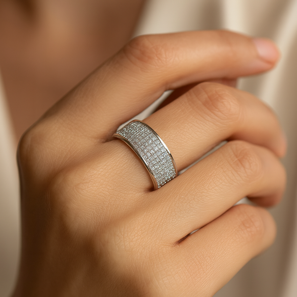 Ambrosia Fenzi – Anello | Oro bianco