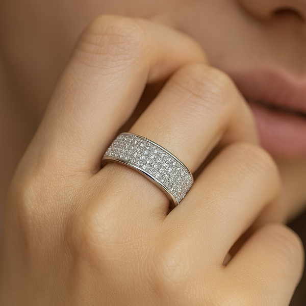 Ambrosia Fenzi – Anello | Oro bianco