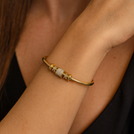 Nina – Adjustable Gold Charm Bracelet