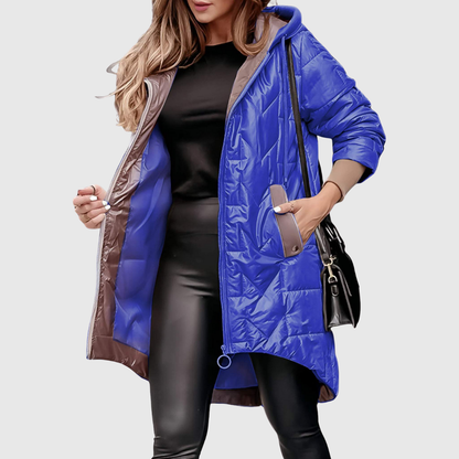 ELEANOR | QUILTED HOODED COAT