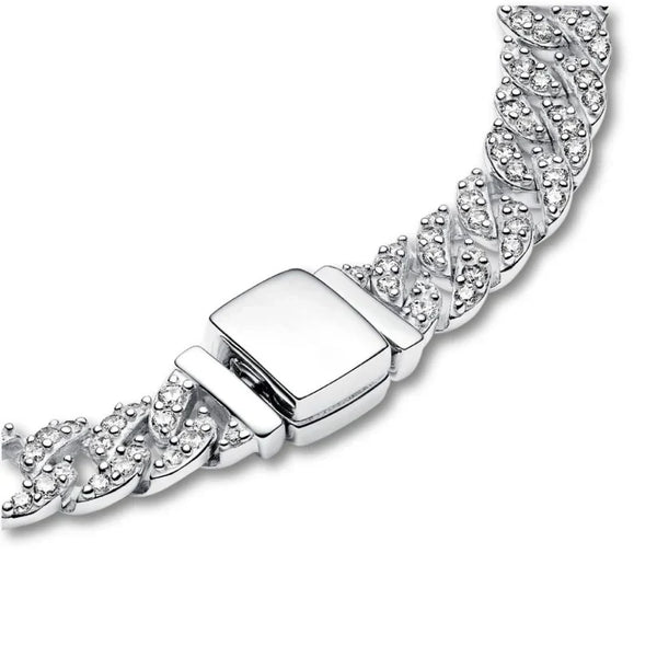 Mathew - Cuban bracelet with moissanite