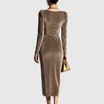 Ayoni | Elegant Velvet Dress