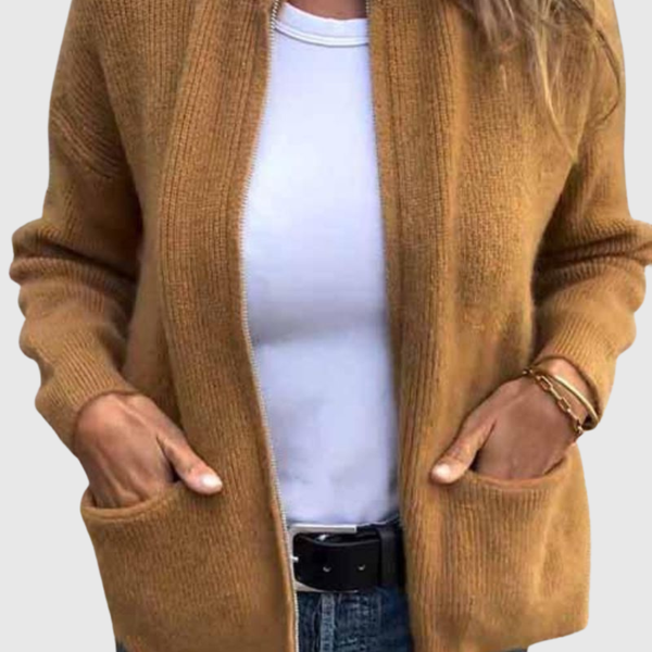ALVERA | COTTON KNIT CARDIGAN
