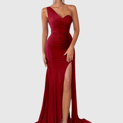 SELVYNA | ONE-SHOULDER MERMAID GOWN