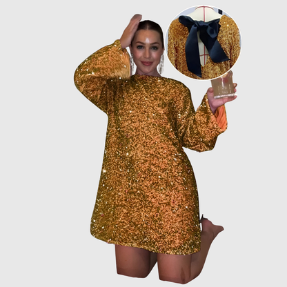 MARIBELLE | ELEGANT BOW-TIE DRESS