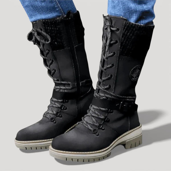 IRIS – WINTER LACE-UP BOOTS