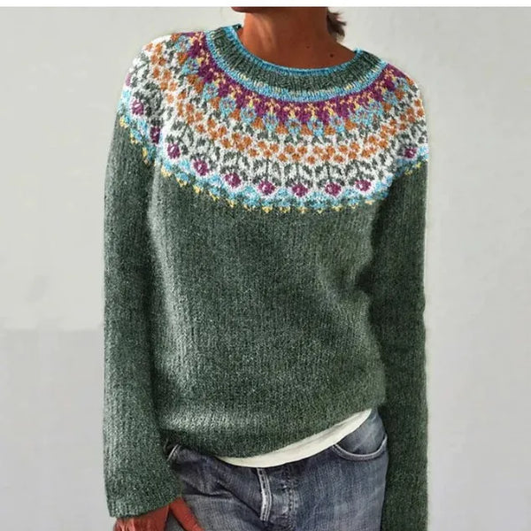 AURIELLE | VINTAGE KNIT SWEATER