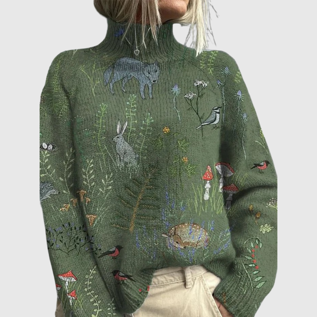 ERIS | WARM & ELEGANT TURTLENECK SWEATER