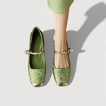 ESTELLE – ORTHOPEDIC MARY JANE LOW HEELS