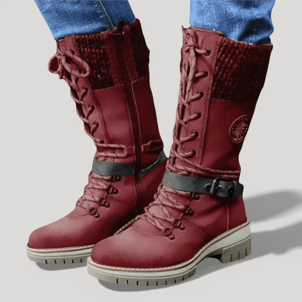 IRIS – WINTER LACE-UP BOOTS