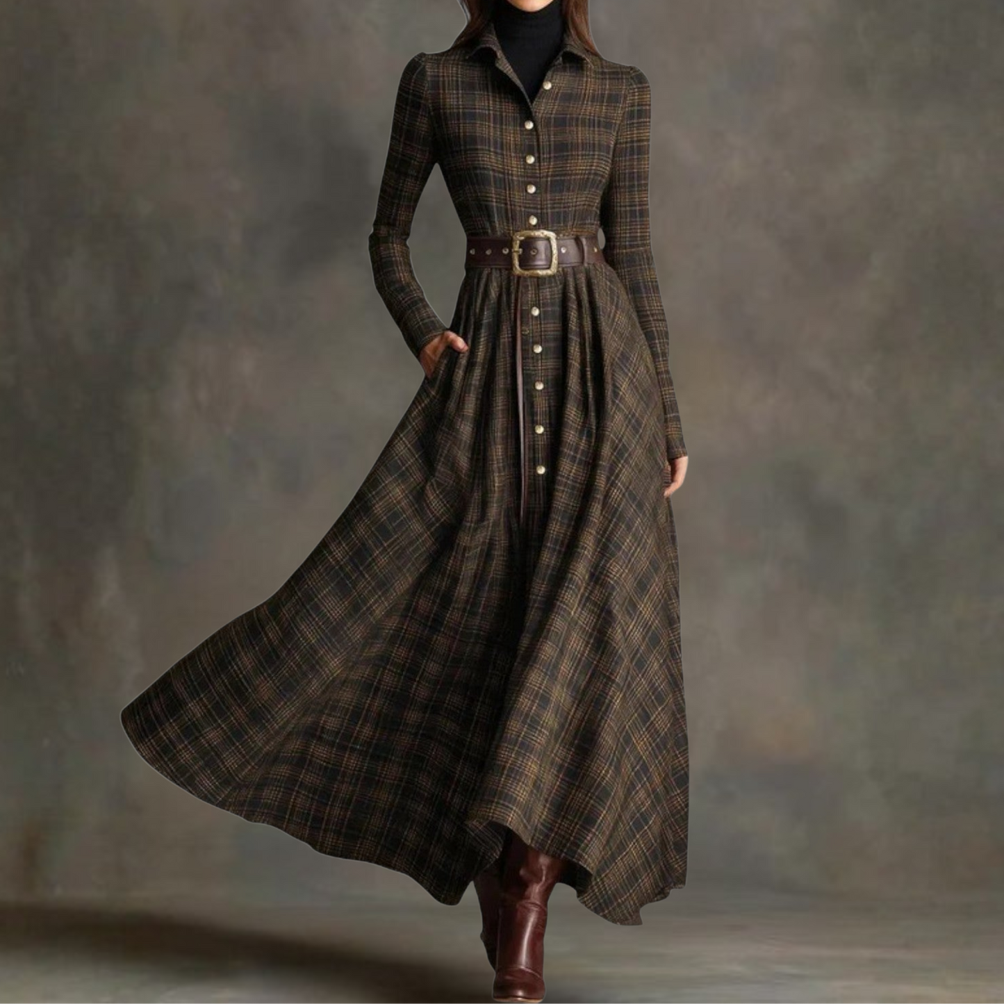 Sara | Vintage Maxi Dress