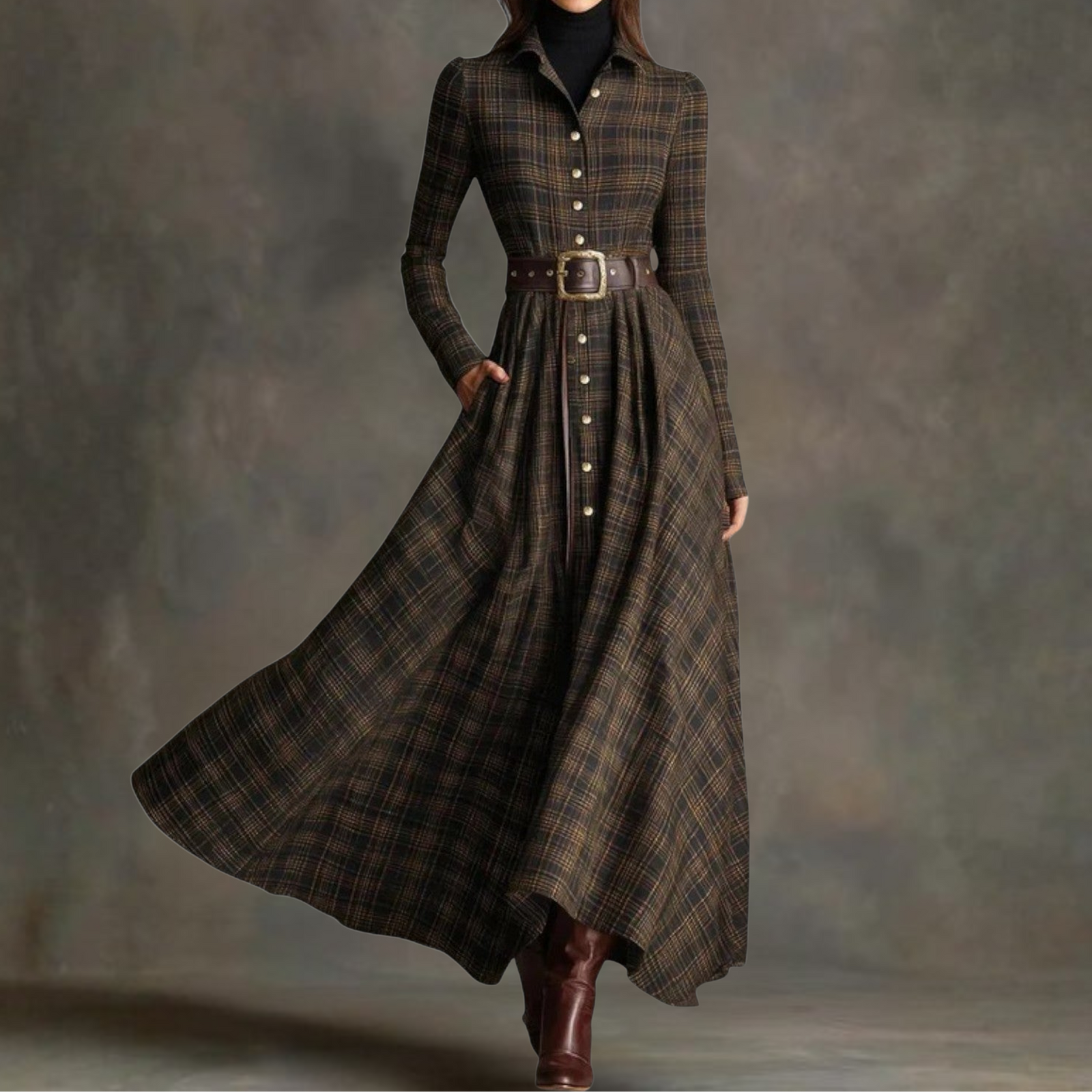 Sara | Vintage Maxi Dress