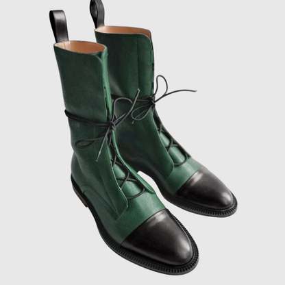 ELOWYN | CLASSIC LACE-UP BOOTS