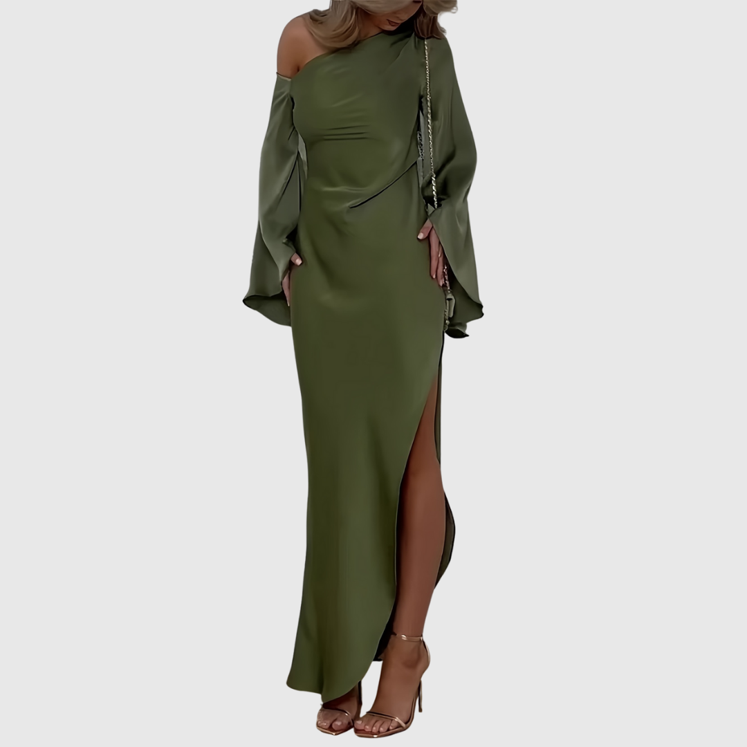 ALYNE | ELEGANT ONE-SHOULDER EVENING DRESS