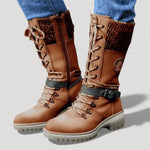 IRIS – WINTER LACE-UP BOOTS