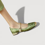 ESTELLE – ORTHOPEDIC MARY JANE LOW HEELS