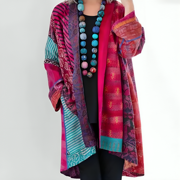 DAHLIENNE | ELEGANT KNIT CARDIGAN WITH LAYERED FIT