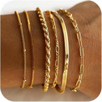 Isabella – Vernetta Bracelet Set | Gold