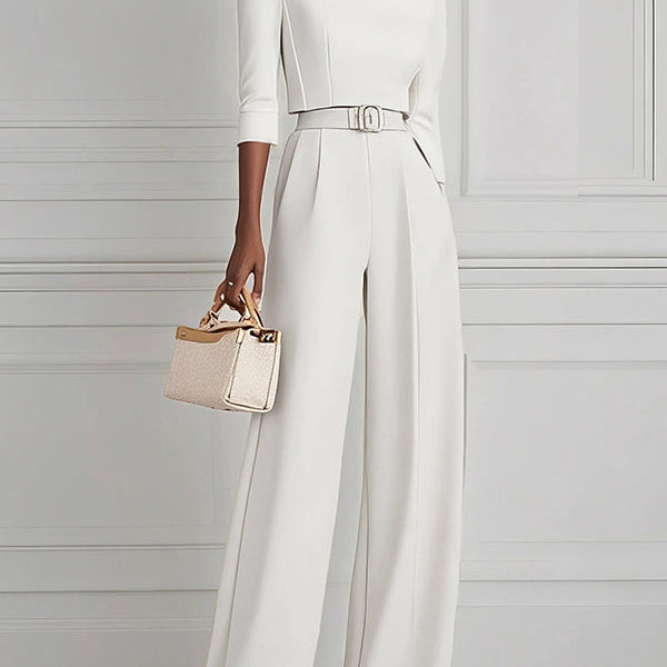 RARIANNE™ | TAILORED PLEATED TROUSERS & TOP SET