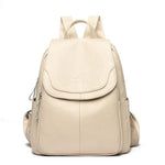 PHOEBE | SECURE LEATHER BACKPACK