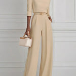 RARIANNE™ | TAILORED PLEATED TROUSERS & TOP SET