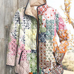GWENDOLYN | EVENING BLOSSOM QUILTED JACKET