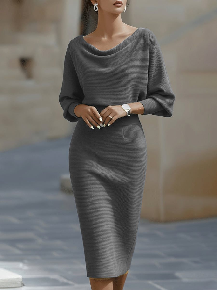 ELOWEN AINSLEY | LUXURIOUS MIDI DRESS