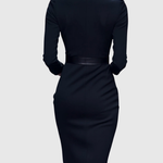 CLARIBEL | REFINED MIDI DRESS