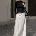 KATHARINE™ | H-LINE SLEEK MIDI SKIRT