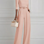 RARIANNE™ | TAILORED PLEATED TROUSERS & TOP SET