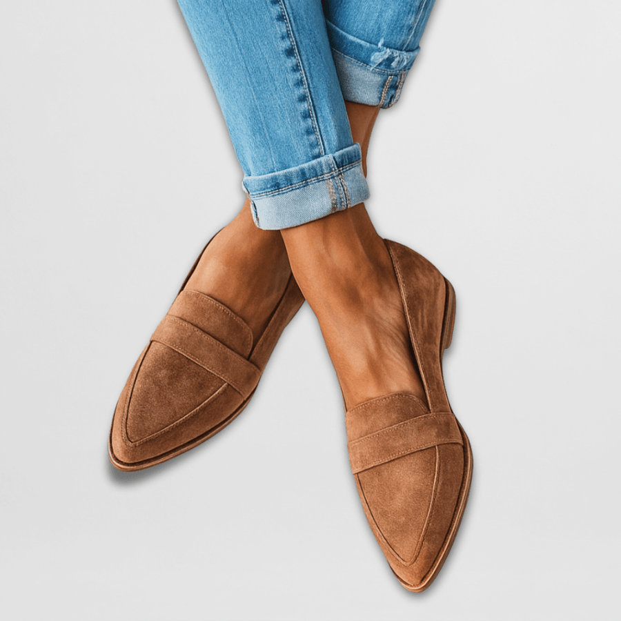 ALINA – CLASSIC SUEDE LOAFERS