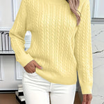 BERNILA | WINTER CABLE KNIT JUMPER